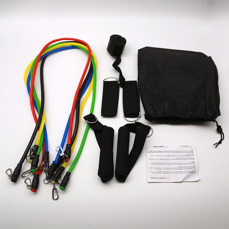 Multi-functional Door Sports 11-Piece Pulling Rope Set
